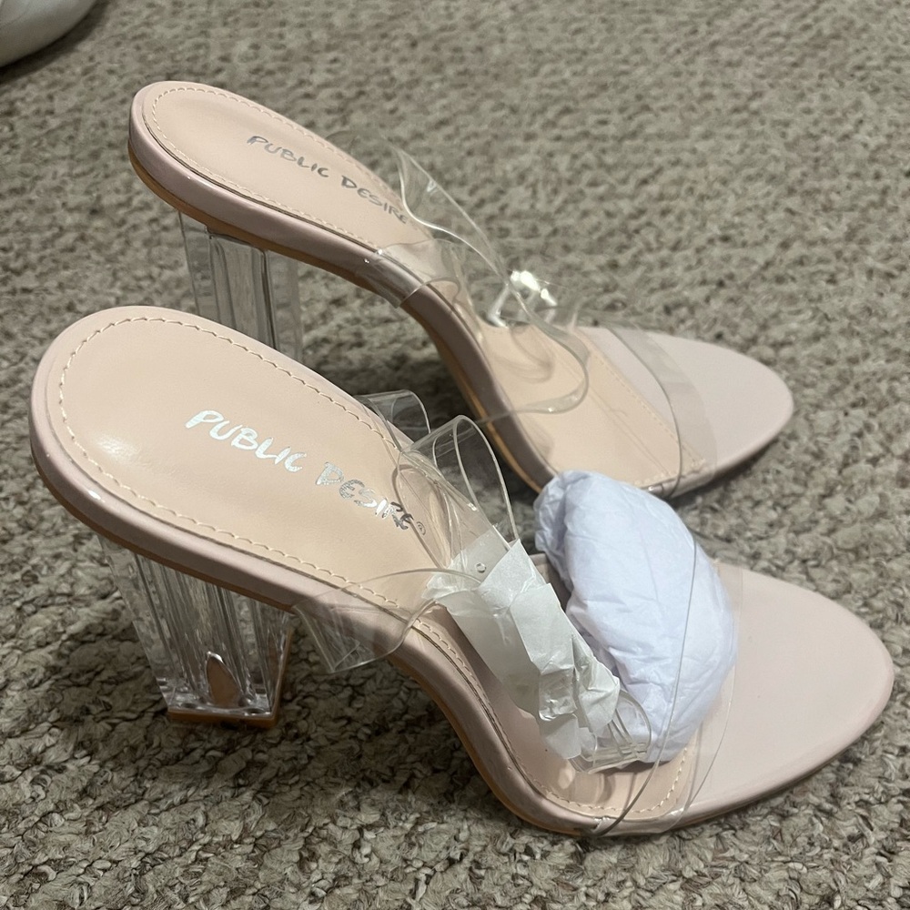 public desire wide fit Alia heels from asos